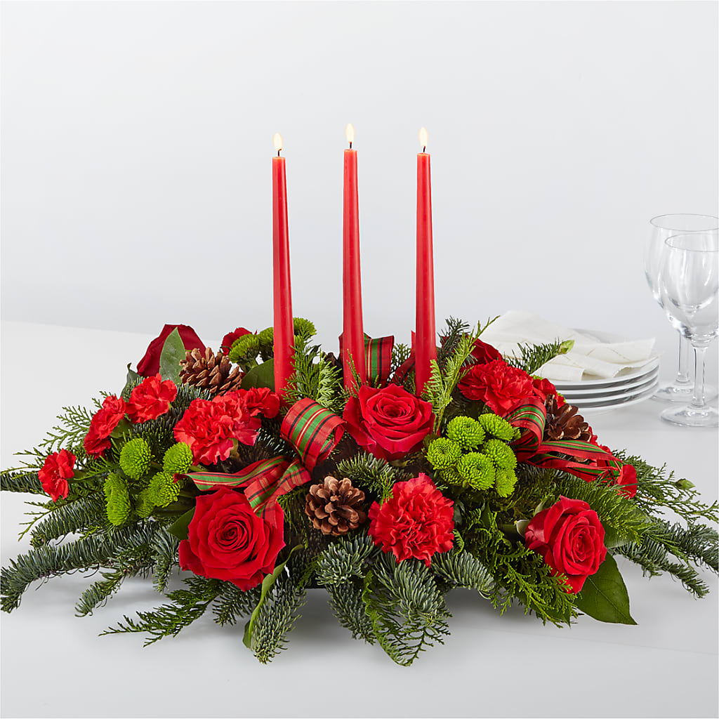 By the Candlelight Centerpiece – Cafe Flora, Albuquerque NM