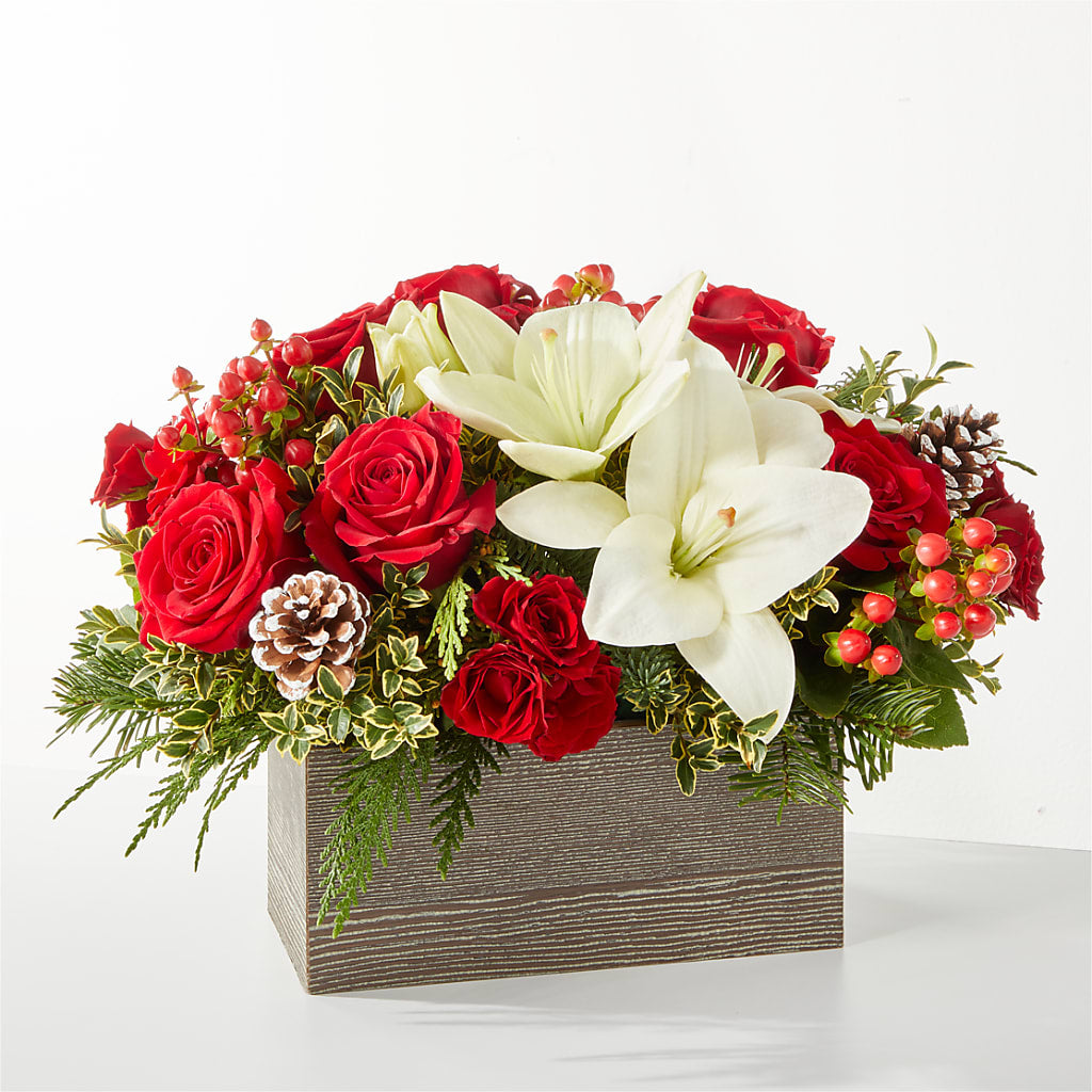 Snowy Wonderland Bouquet – Cafe Flora, Albuquerque NM