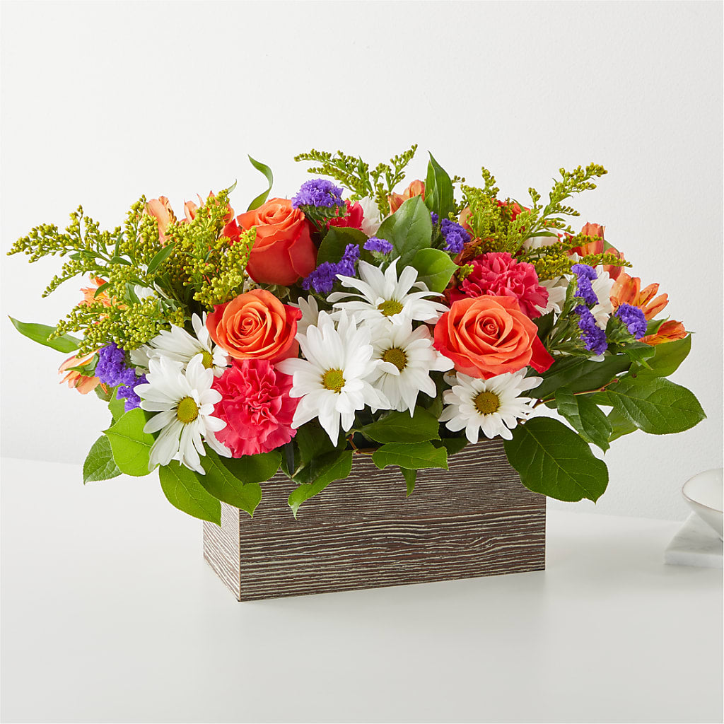 Oopsie Daisy Box Bouquet – Cafe Flora, Albuquerque NM