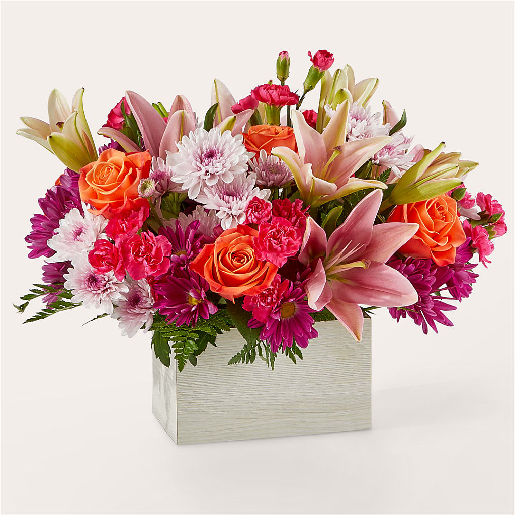Light of My Life Box Bouquet – Cafe Flora, Albuquerque NM