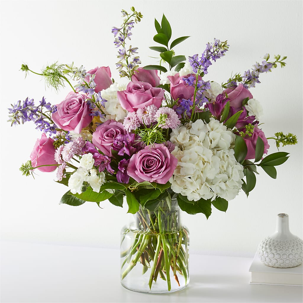 Violet Caress Bouquet – Cafe Flora, Albuquerque NM