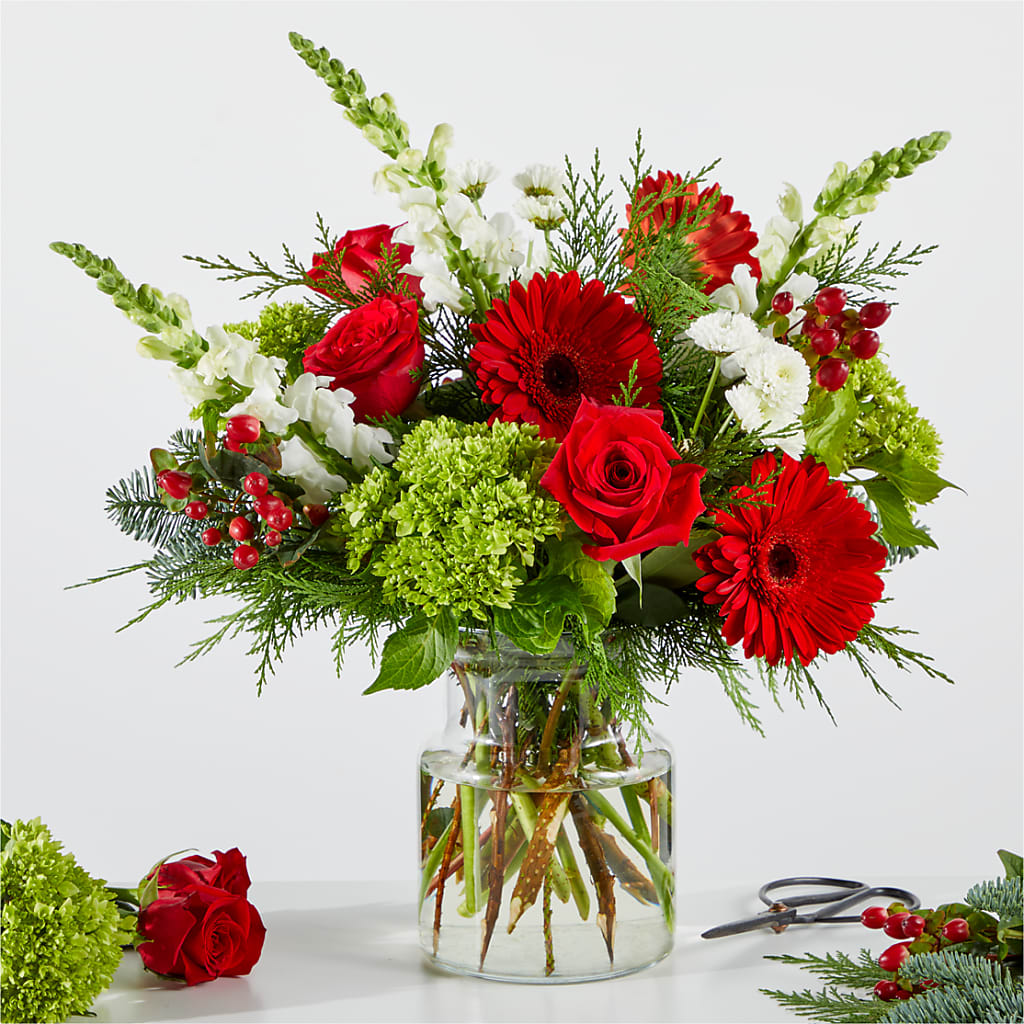 Merry Moment Bouquet – A Florist Original – Cafe Flora, Albuquerque NM