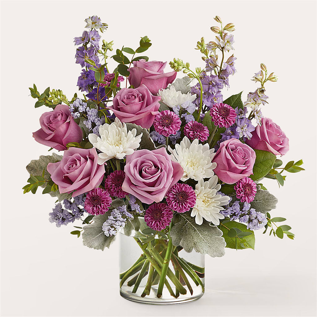Violet Frost Bouquet – Cafe Flora, Albuquerque NM