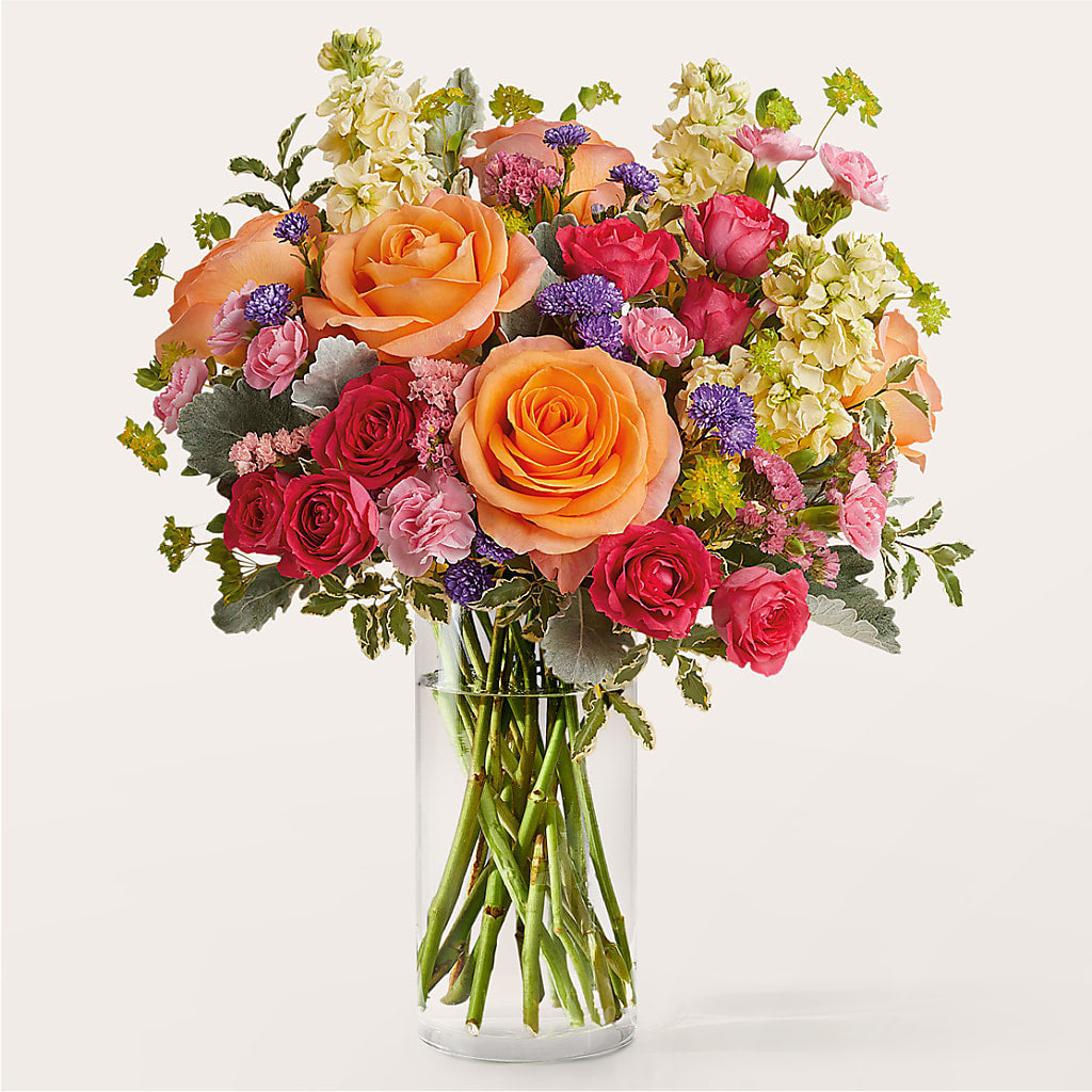 Tangerine Tango Bouquet – Cafe Flora, Albuquerque NM