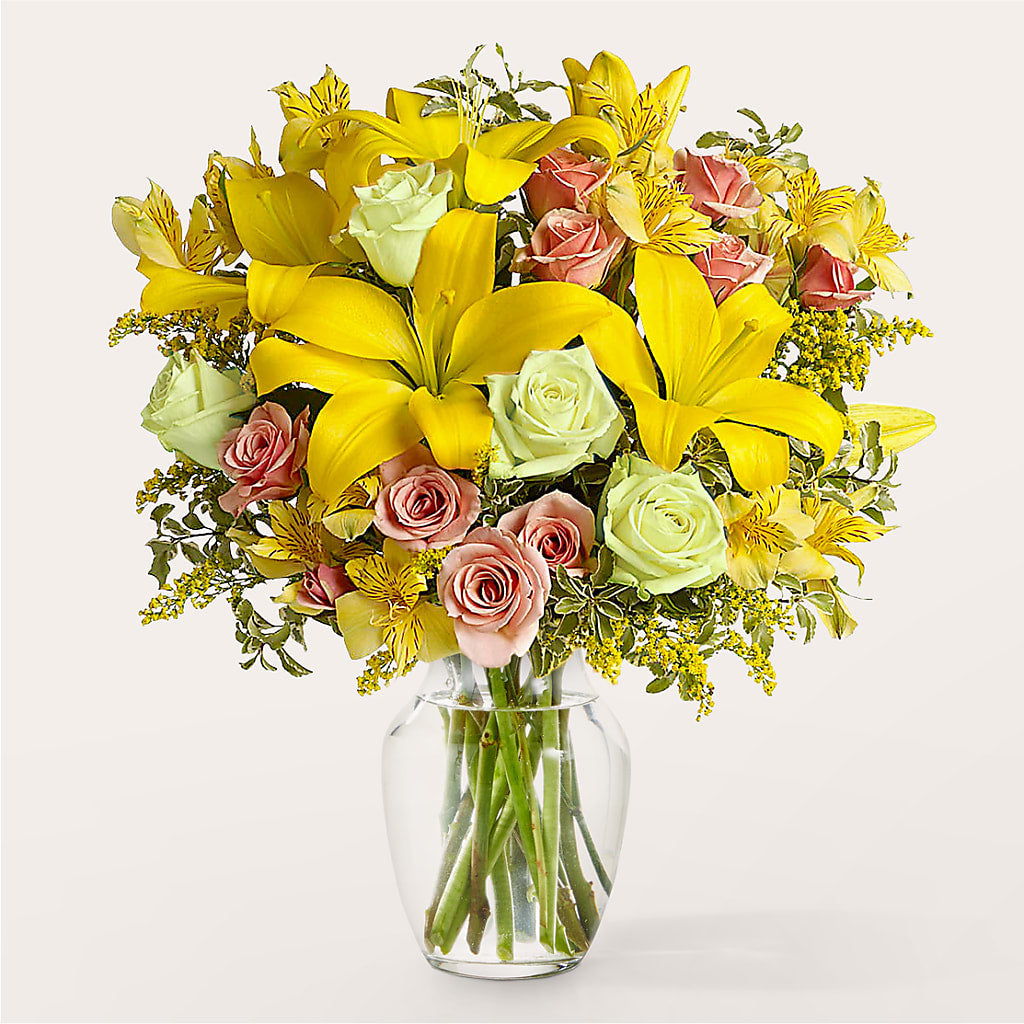 Sunburst Bouquet – Cafe Flora, Albuquerque NM