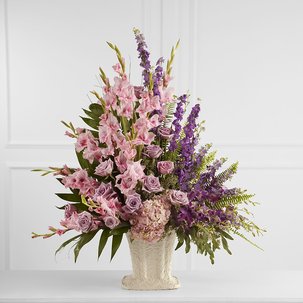 Flowing Garden Arrangement – Cafe Flora, Albuquerque NM