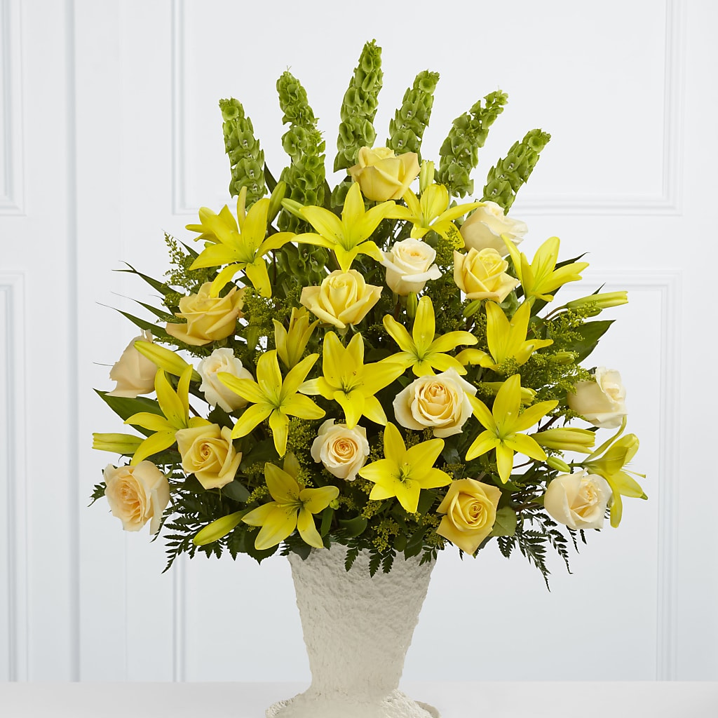 Golden Memories Arrangement – Cafe Flora, Albuquerque NM