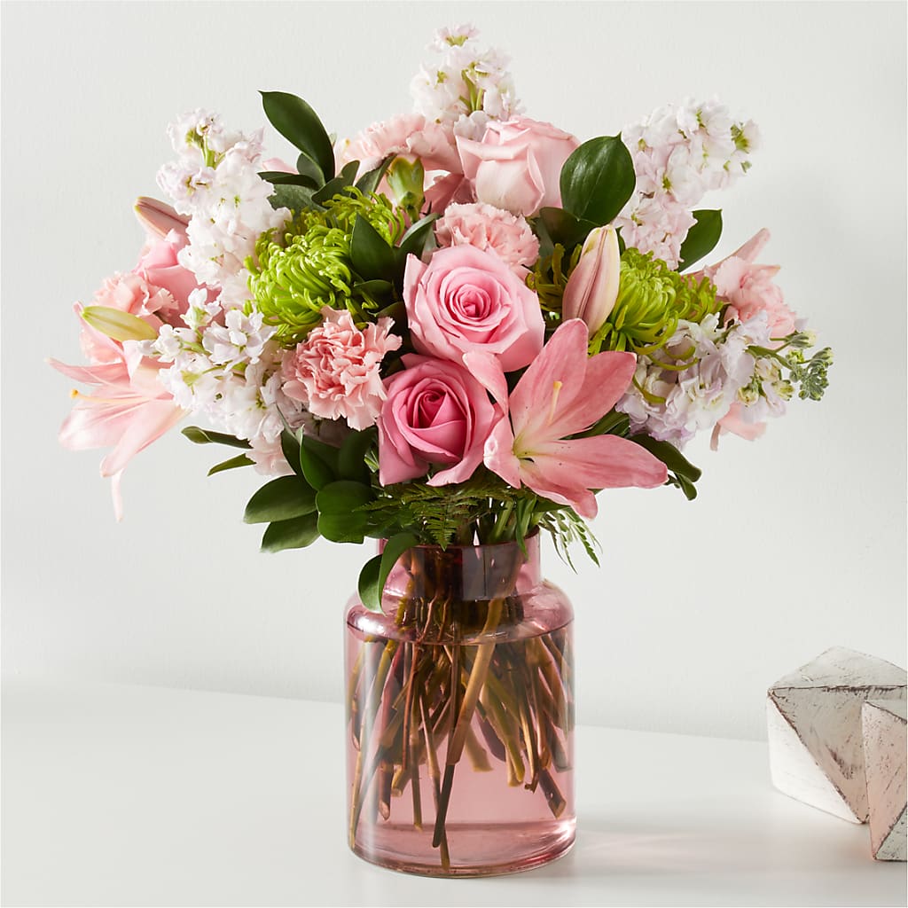 Pretty in Pink Bouquet – Cafe Flora, Albuquerque NM