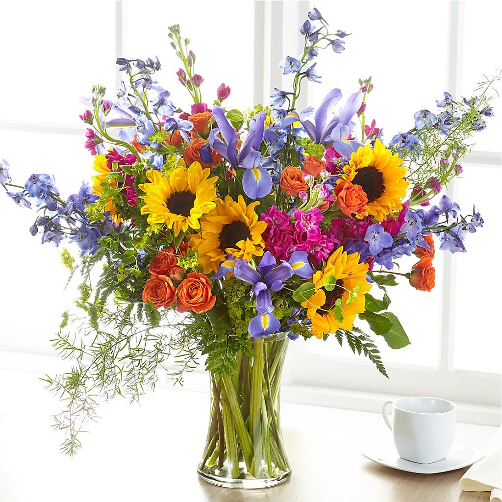 Rays of Life Bouquet – Cafe Flora, Albuquerque NM