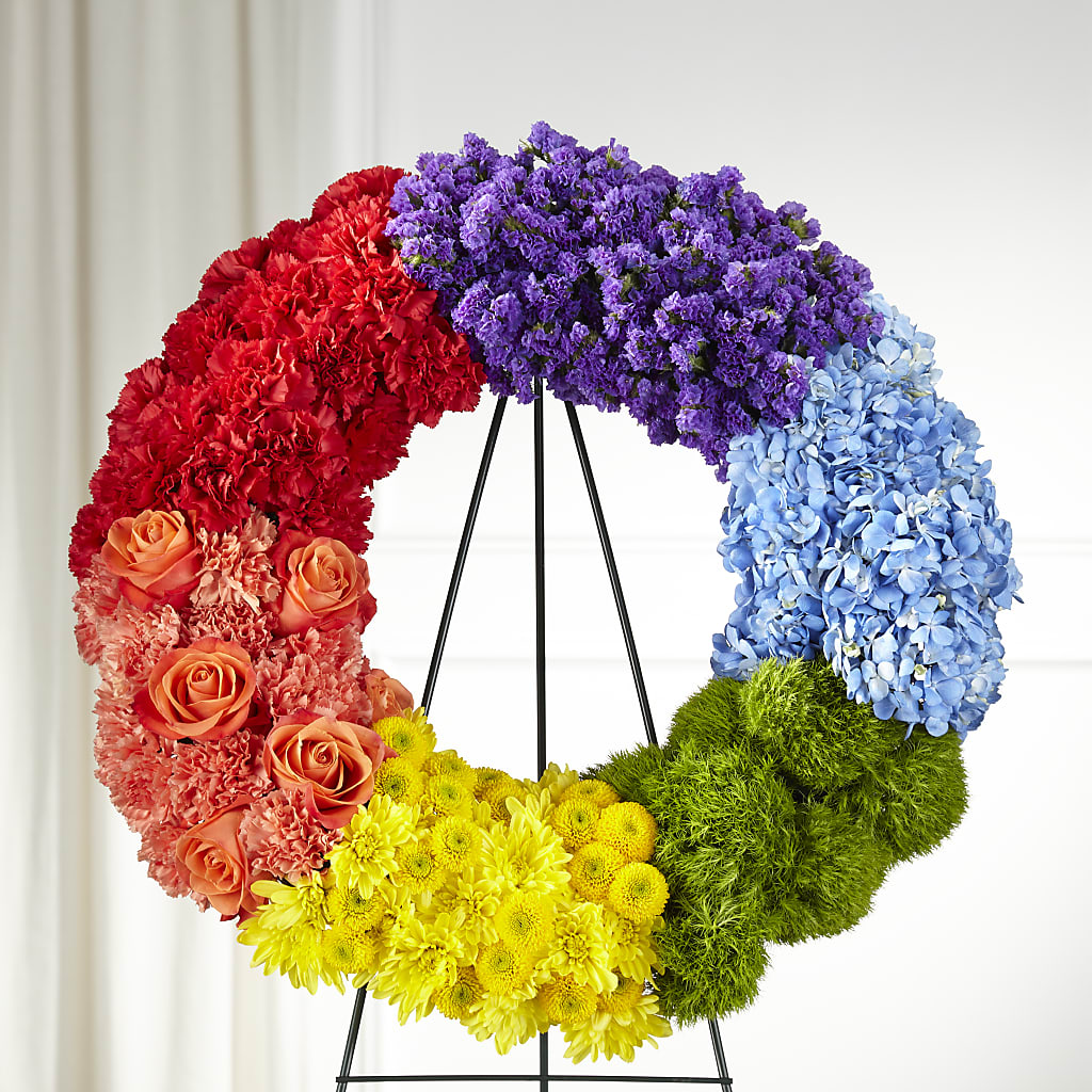 Circle of Love Wreath – Cafe Flora, Albuquerque NM