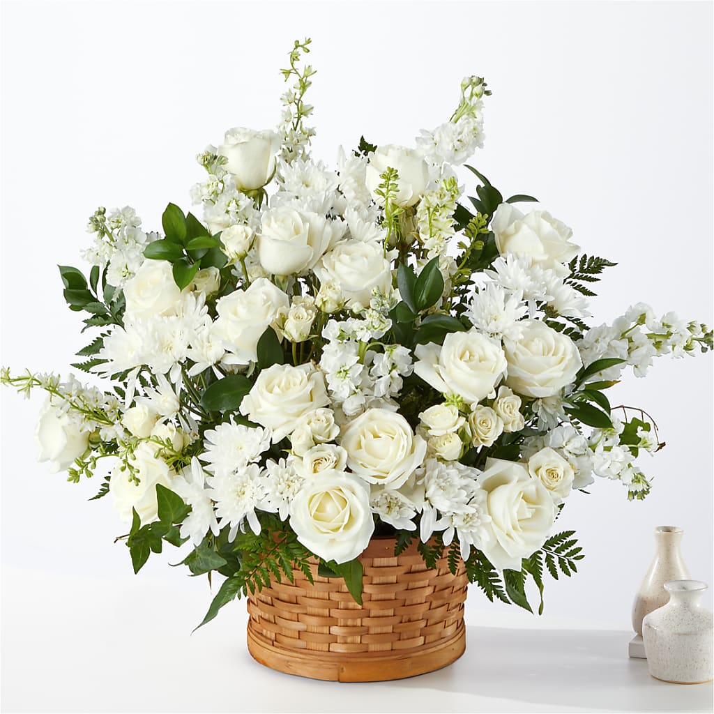 Heartfelt Condolences Arrangement – Cafe Flora, Albuquerque NM