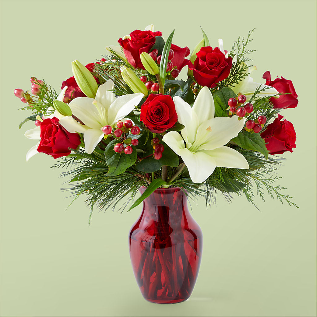 Evergreen Delight Bouquet – Cafe Flora, Albuquerque NM