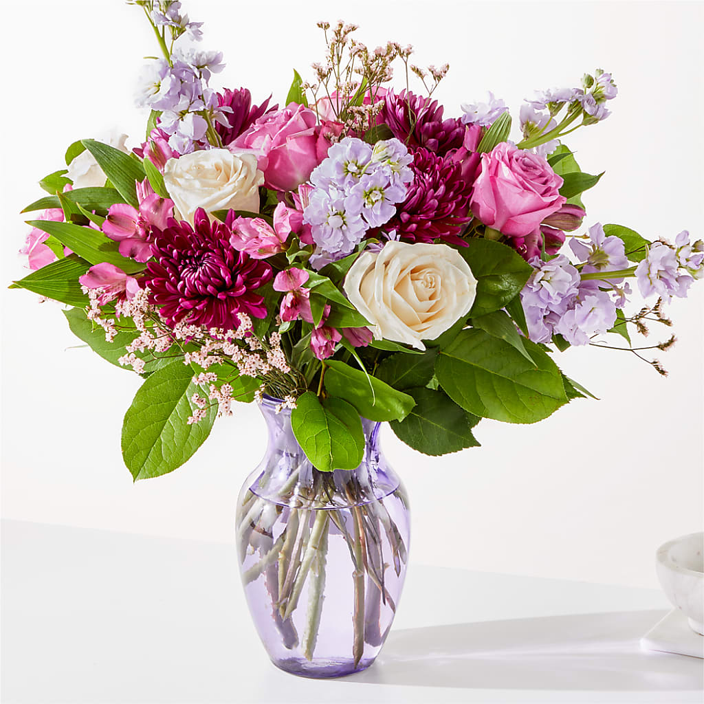 Amethyst Dreams Bouquet – Cafe Flora, Albuquerque NM