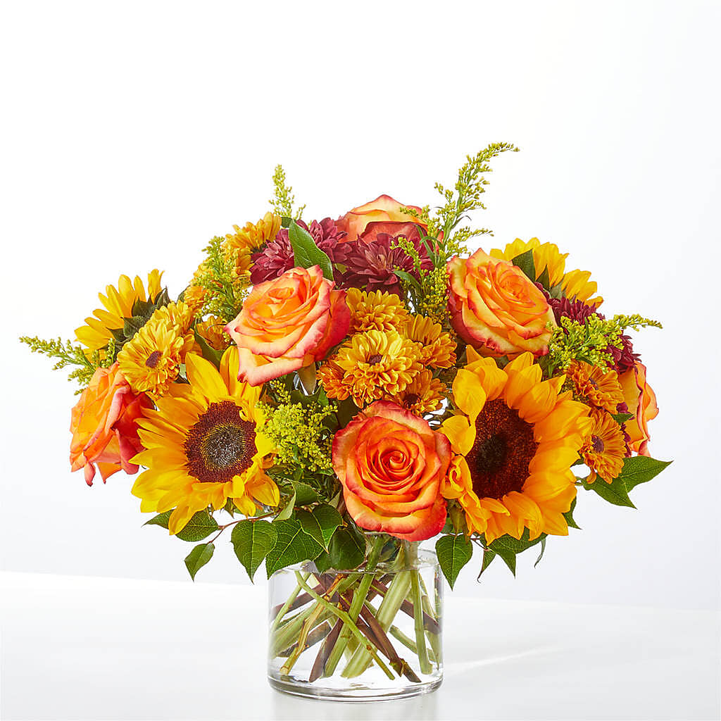 Flannel Scarf Bouquet – Cafe Flora, Albuquerque NM