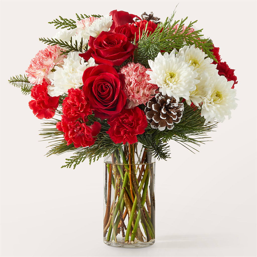 Candy Cane Lane Bouquet – Cafe Flora, Albuquerque NM
