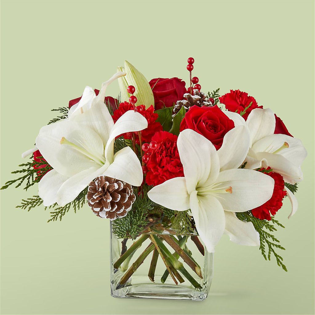 Glistening Icicles Bouquet – Cafe Flora, Albuquerque NM