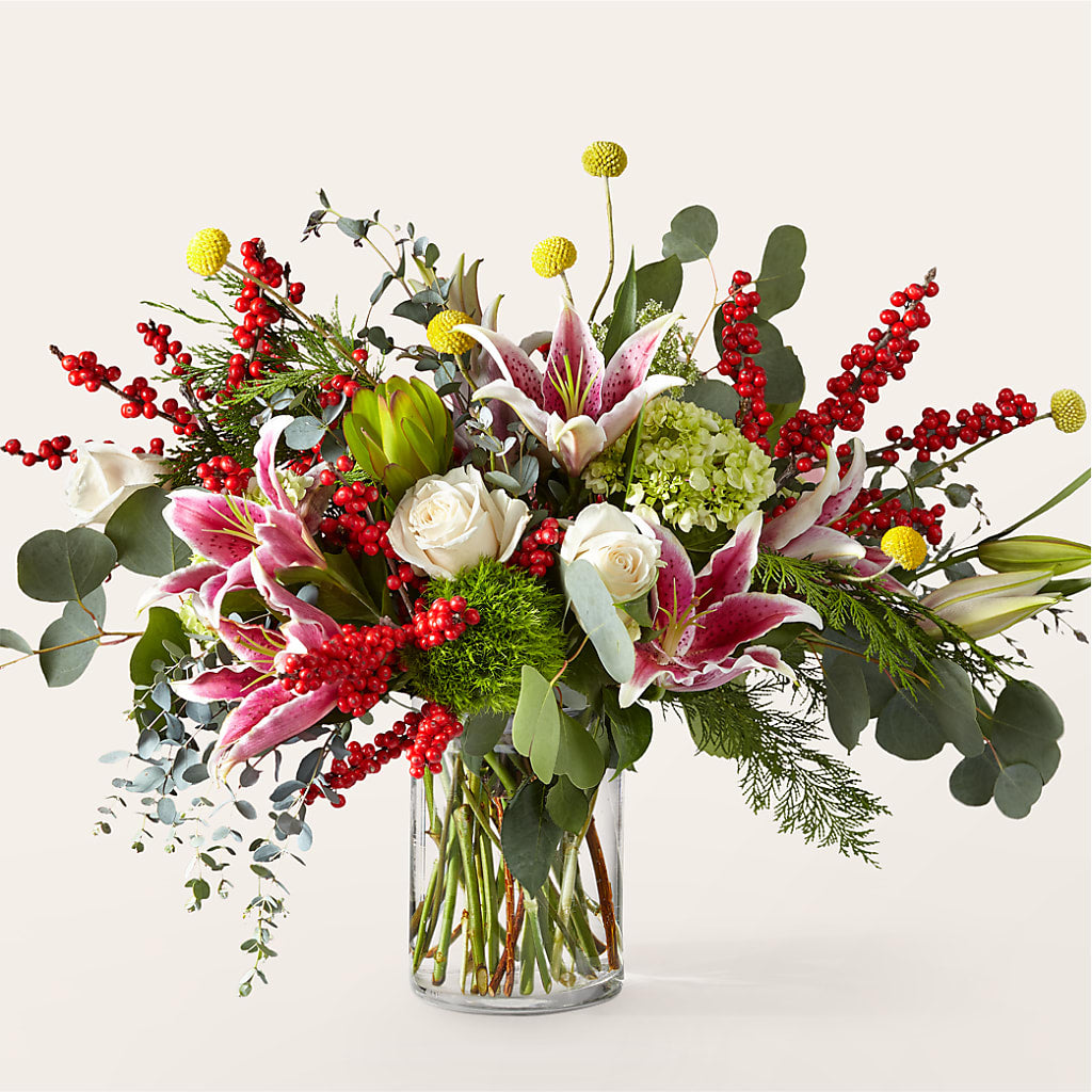 Berry & Bright Bouquet – Cafe Flora, Albuquerque NM