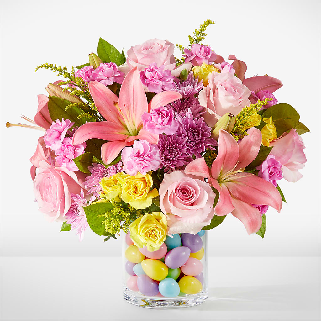 Easter Egg Hunt Bouquet – Cafe Flora, Albuquerque NM