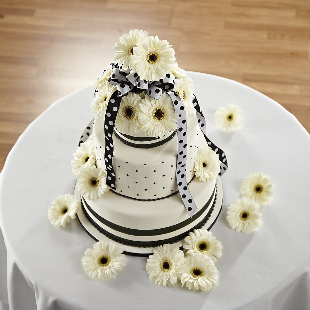 Simple Sophistication Cake Décor – Cafe Flora, Albuquerque NM