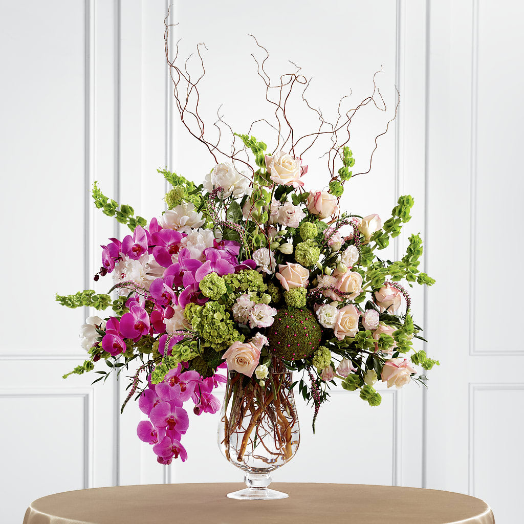 Soft Sophistication Arrangement – Cafe Flora, Albuquerque NM