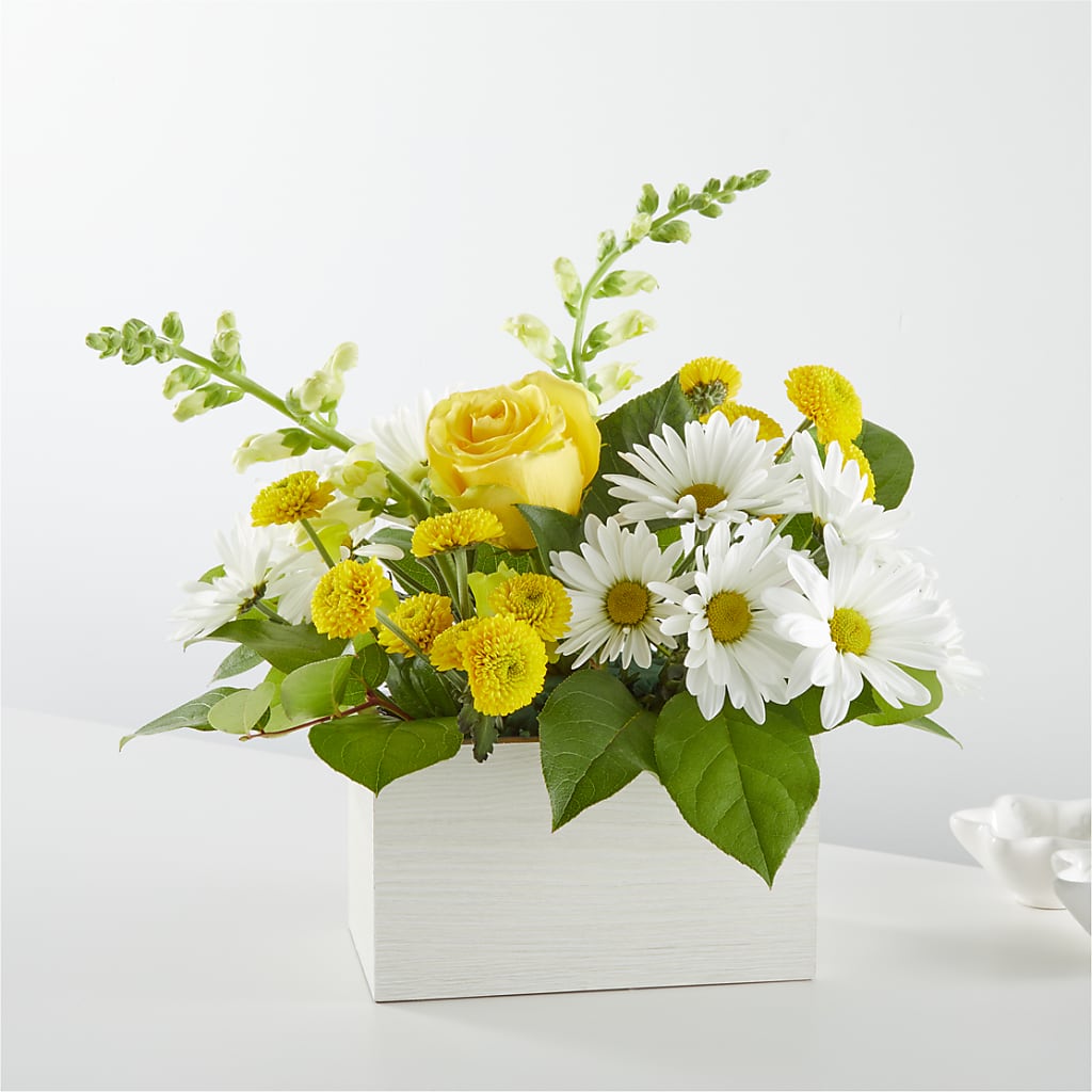 Boîte bouquet Salutation au soleil