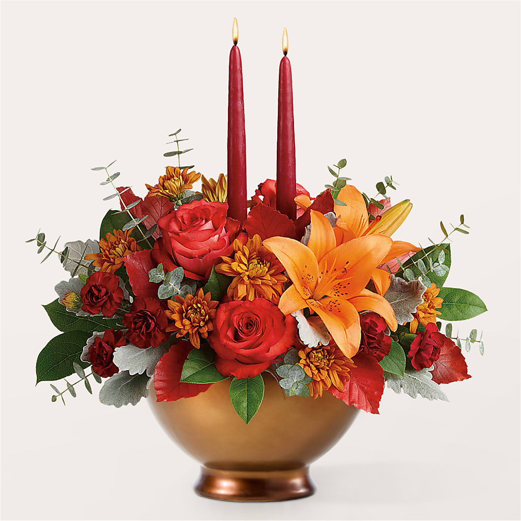 Fruits of Fall Centerpiece –  Cafe Flora, Albuquerque NM