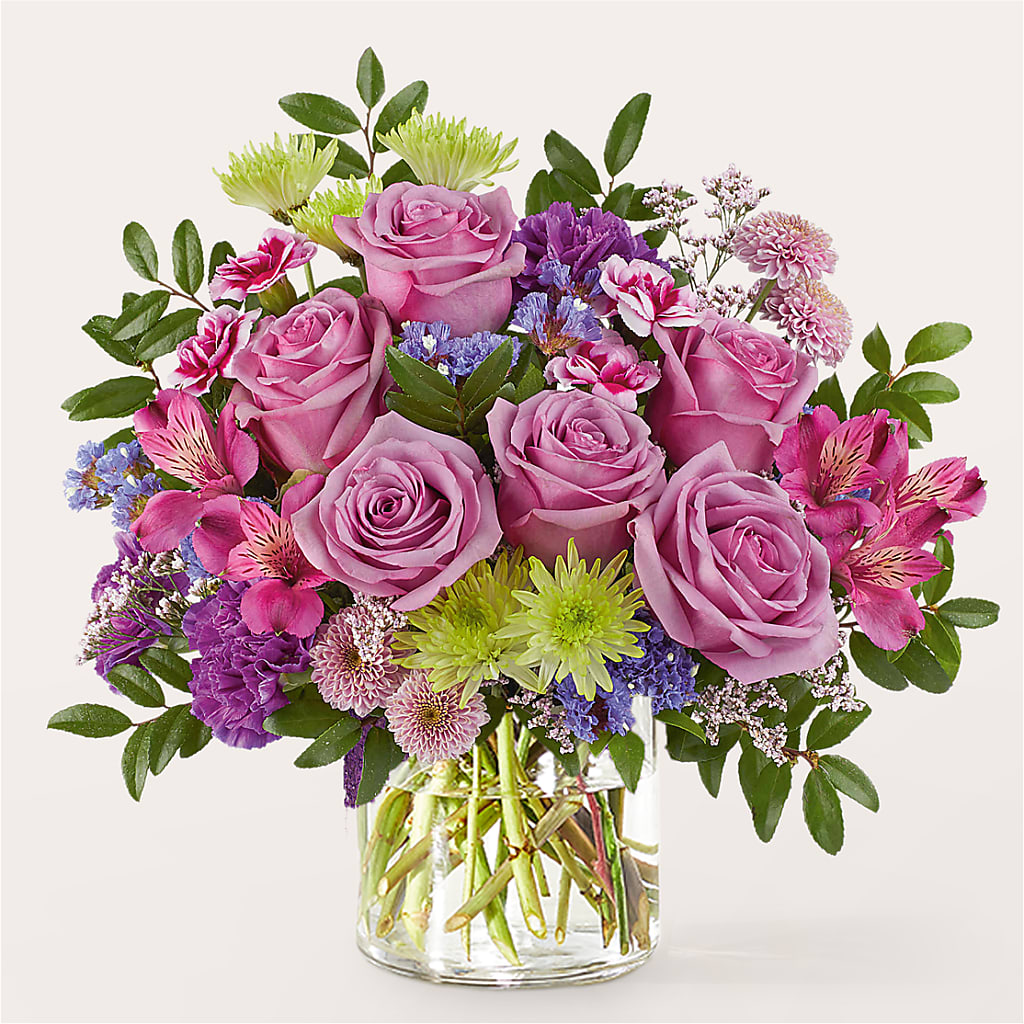 Glass Half Full Bouquet –  Cafe Flora, Albuquerque NM
