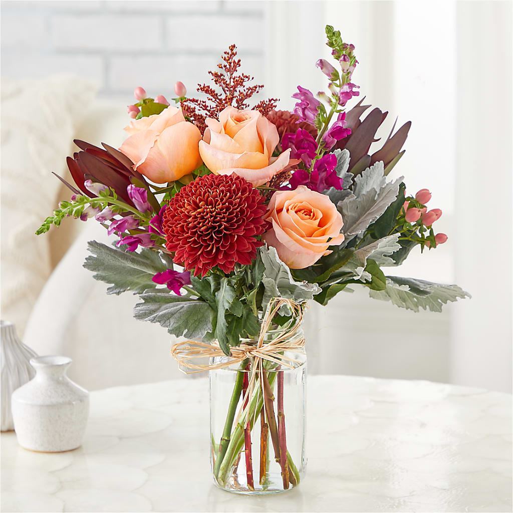 Moody Hues Bouquet –  Cafe Flora, Albuquerque NM