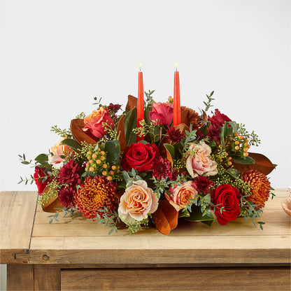 Gather Near Centerpiece –  Cafe Flora, Albuquerque NM