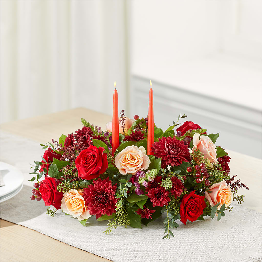 Most Thankful Centerpiece –  Cafe Flora, Albuquerque NM